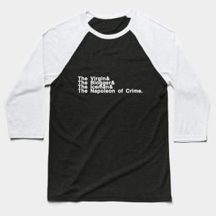 Sherlock Helvetica Baseball T-Shirt